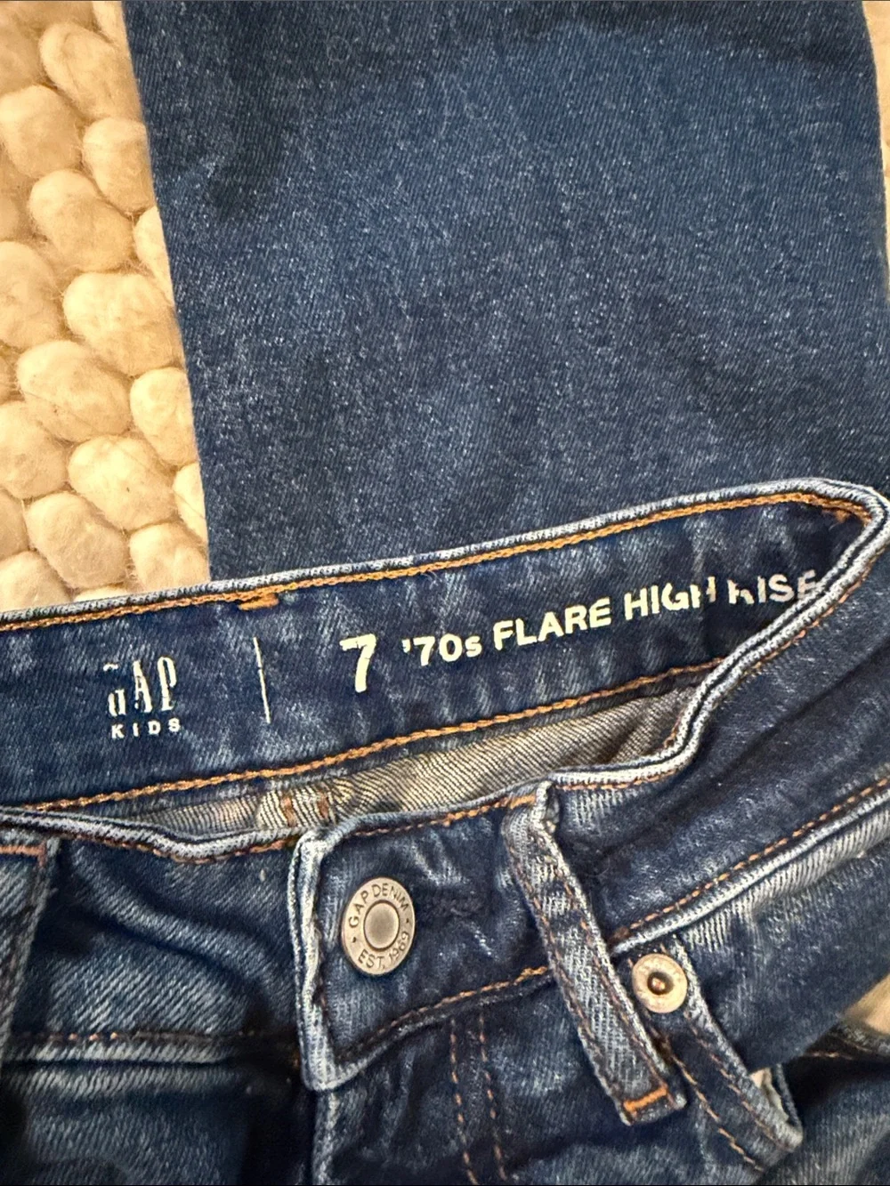 GAP Kids Dark Blue Straight Jeans
